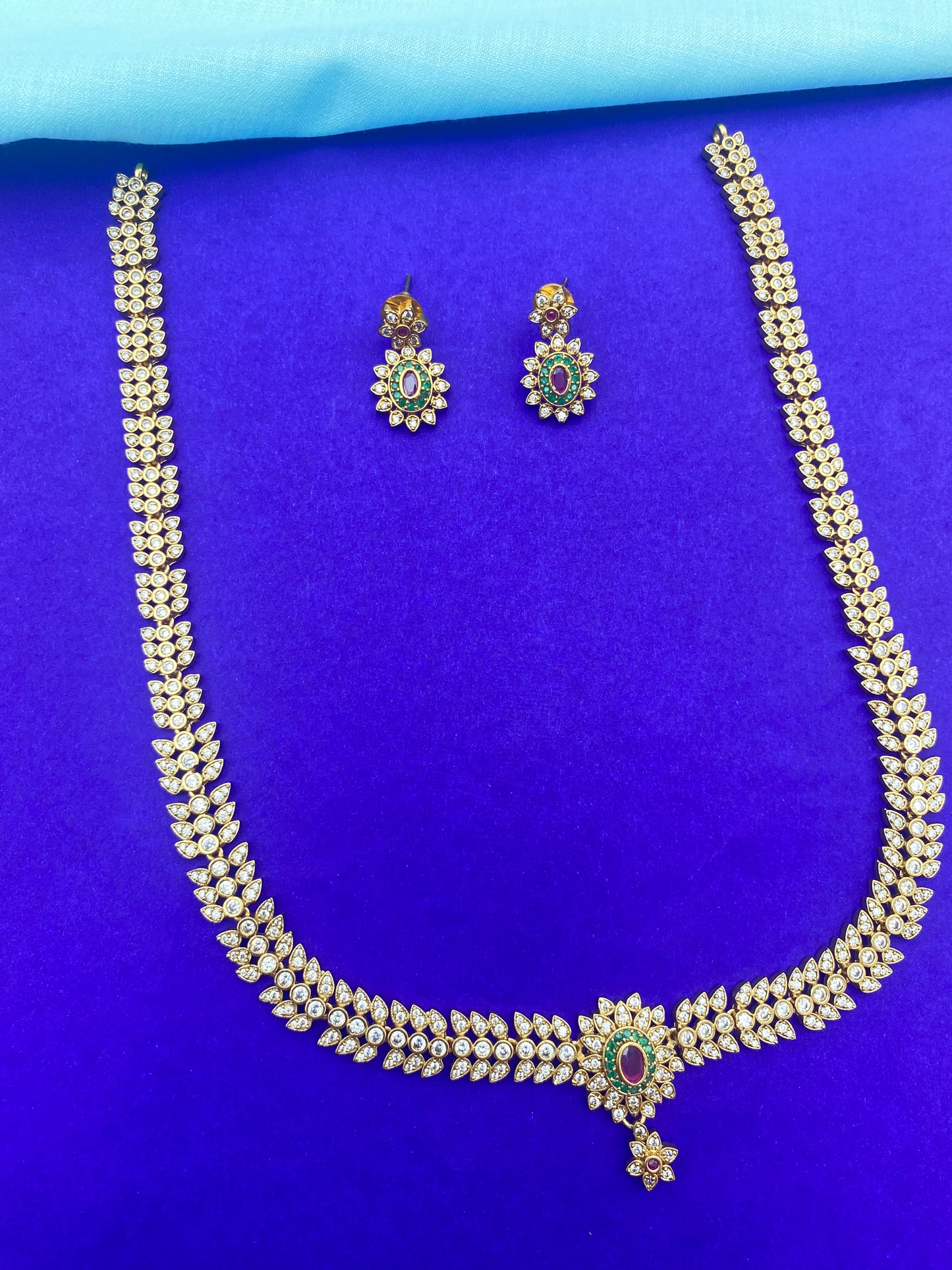 Leaf Cascade Haaram Set