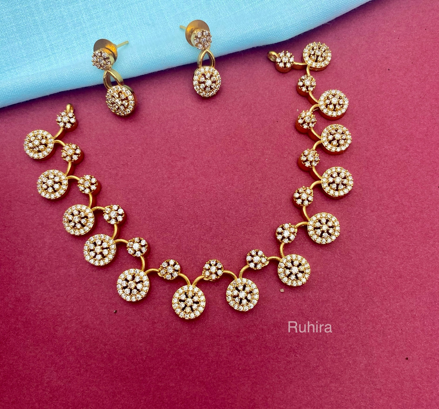 Golden Aura Necklace Set