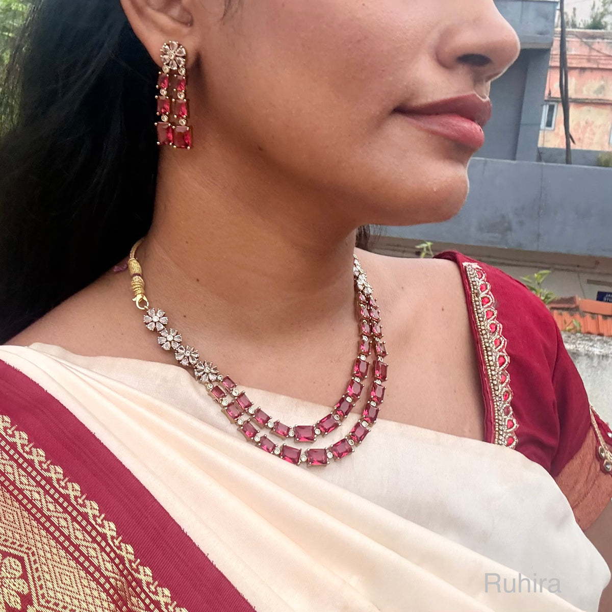 Navya Double Layer Necklace