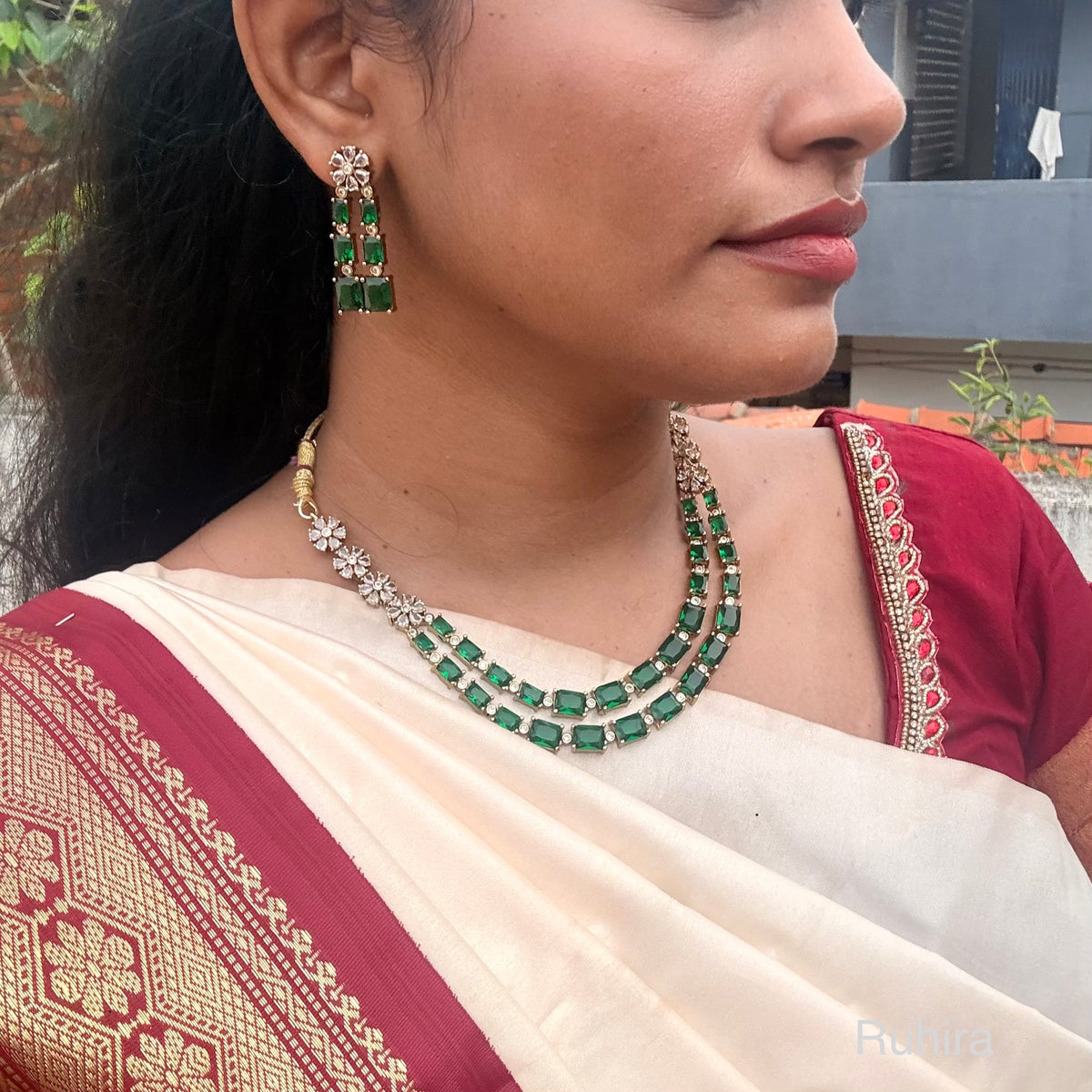 Navya Double Layer Necklace