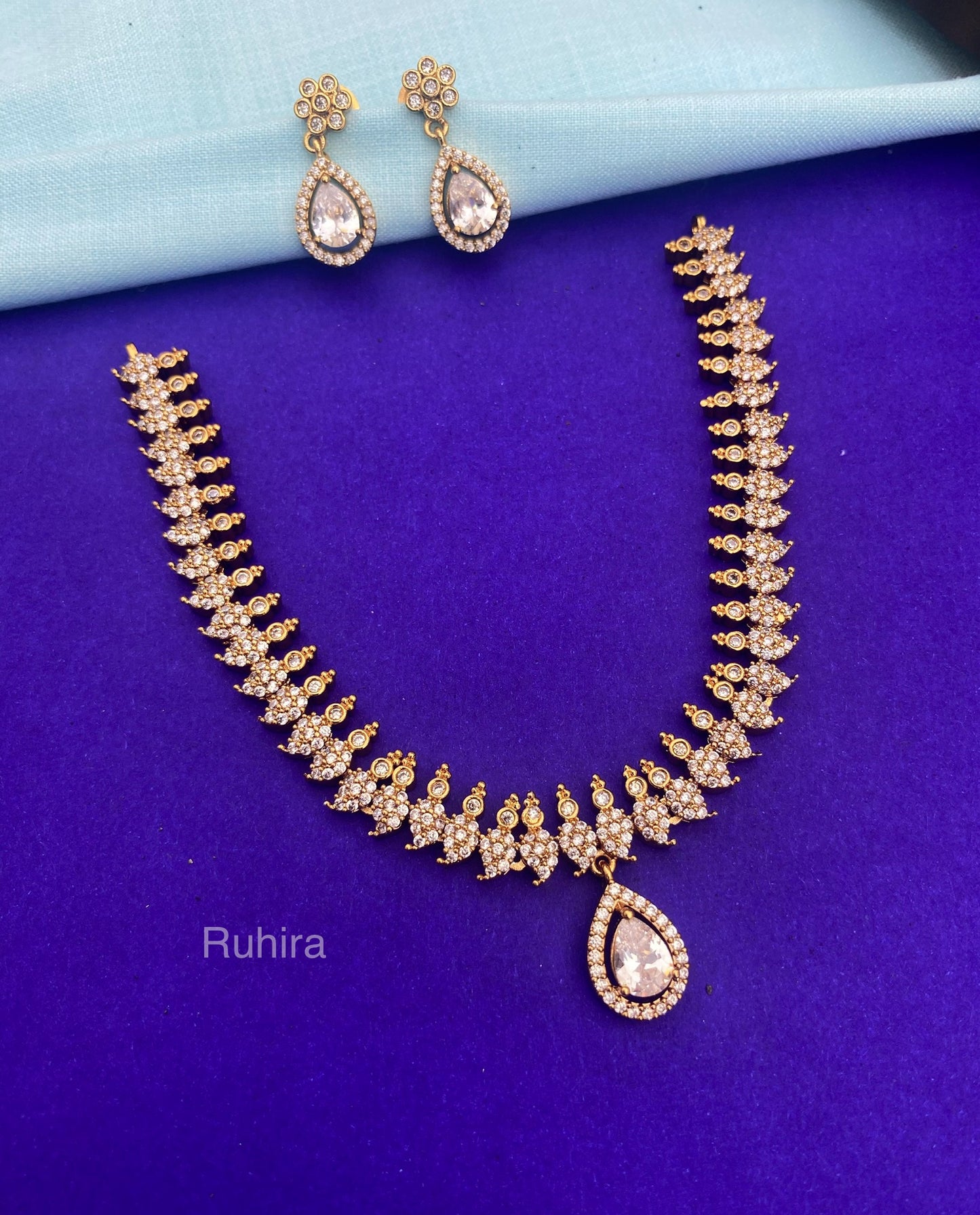 Celestia Drop Necklace Set