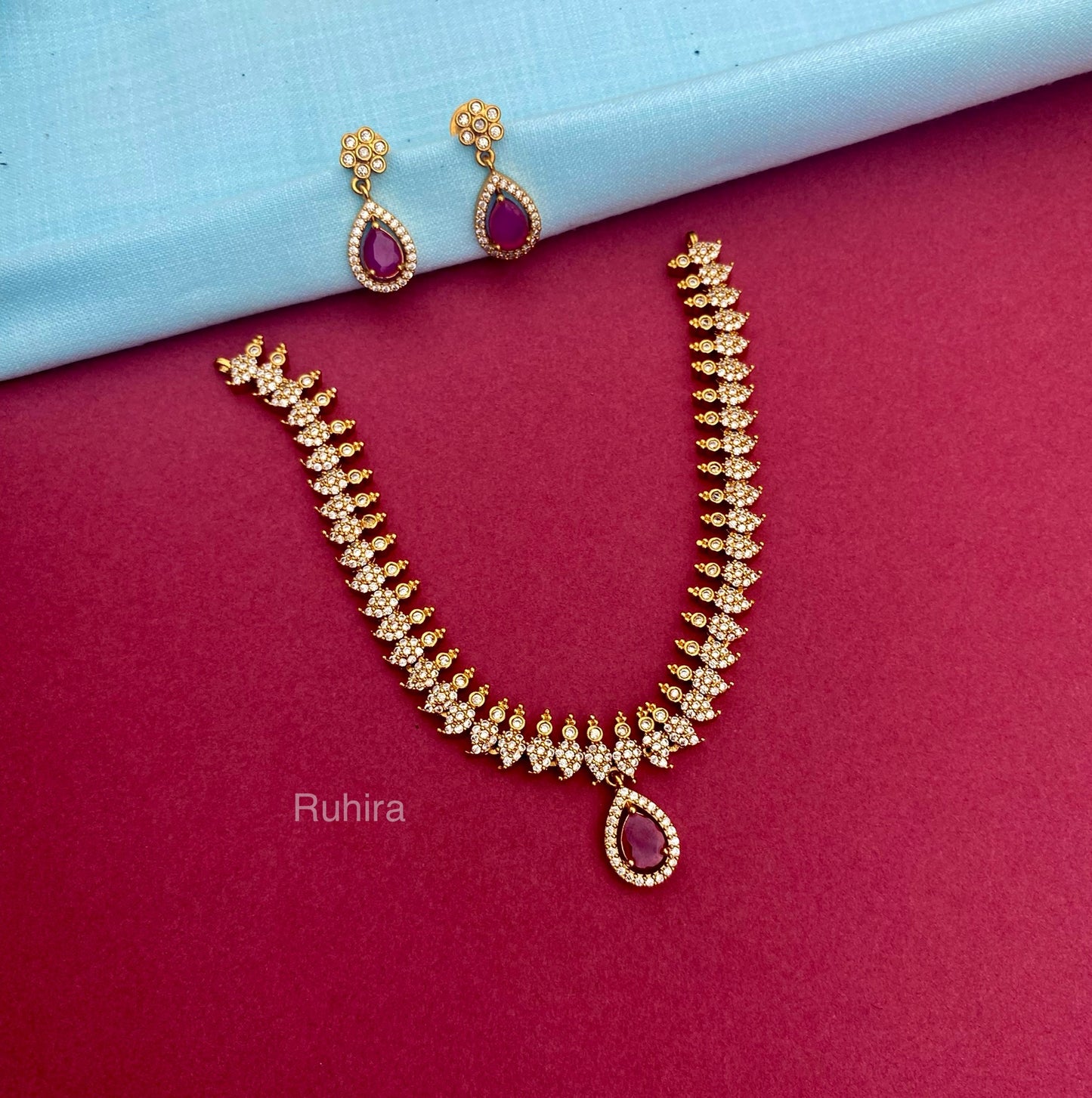 Celestia Drop Necklace Set