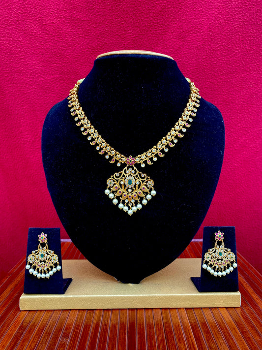 Mehira Antique Necklace Set