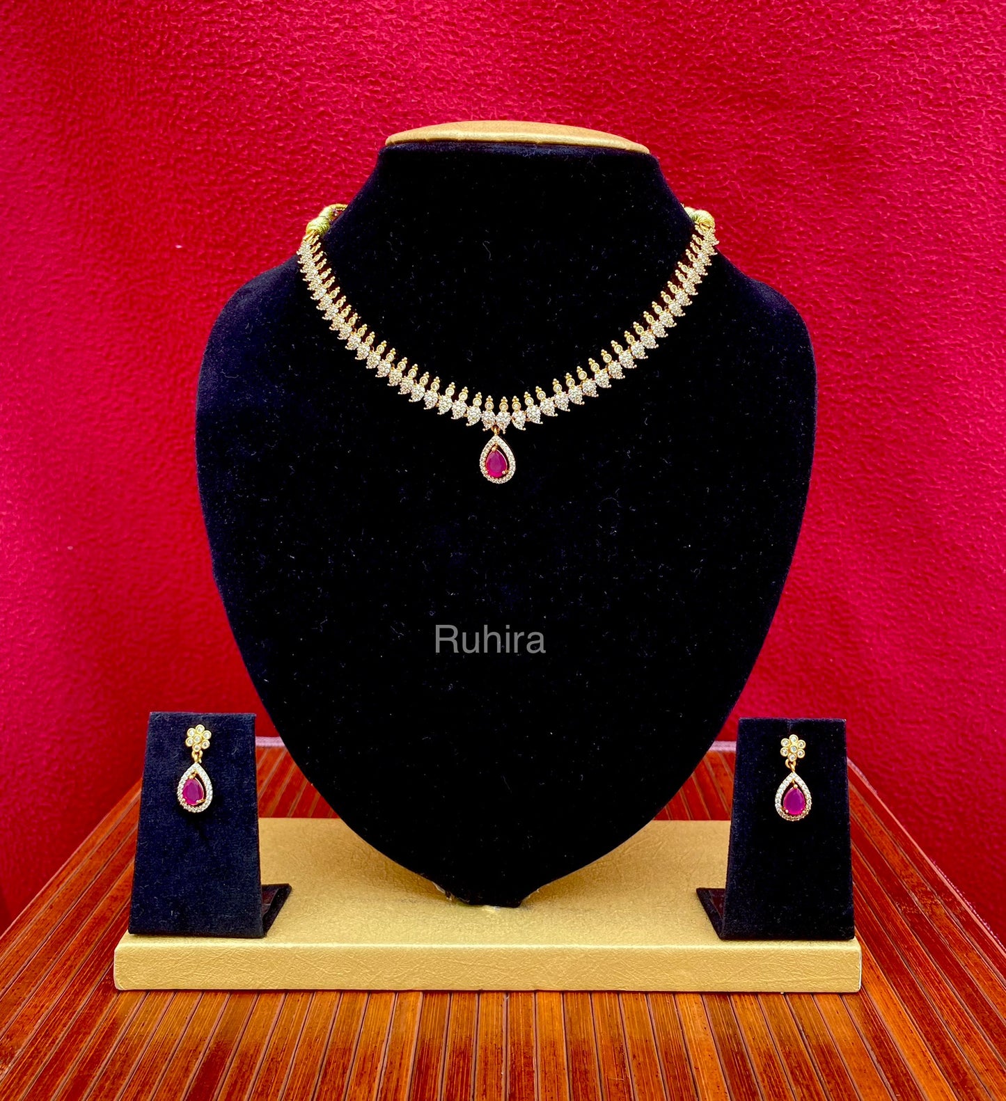Celestia Drop Necklace Set