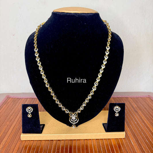 Ishita CZ Haaram Set