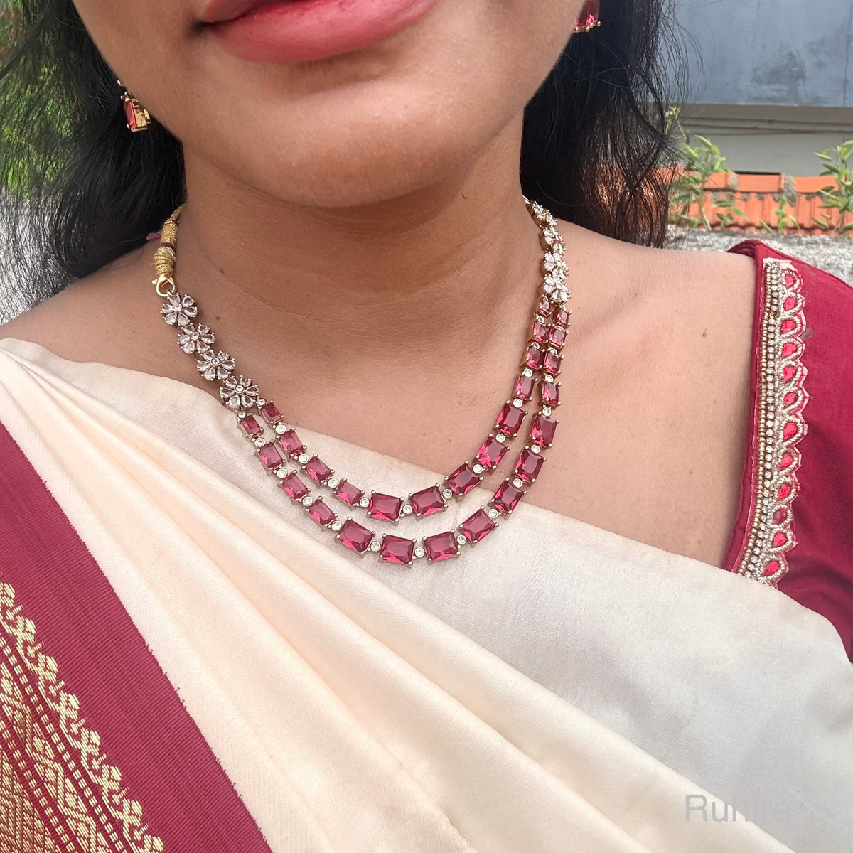 Navya Double Layer Necklace