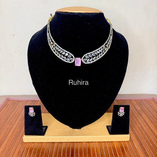 Aahana CZ Choker Set