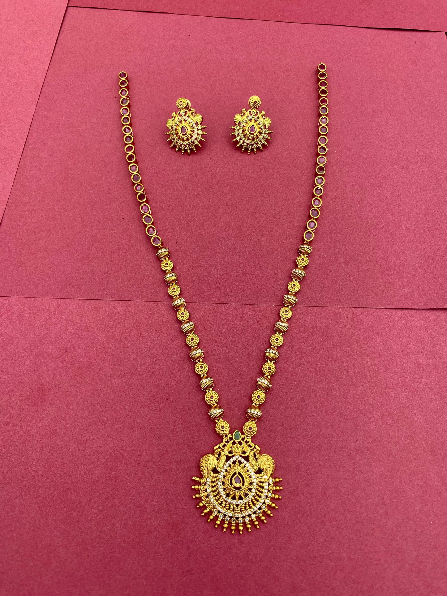 Padmita Antique Haaram Set