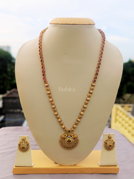 Padmita Antique Haaram Set